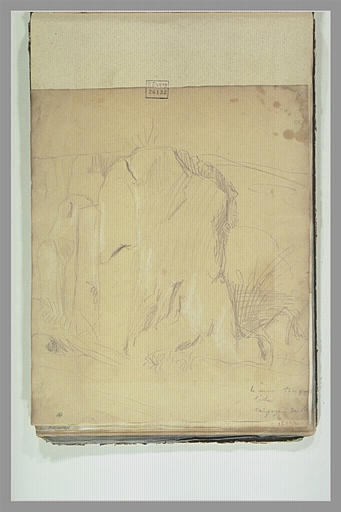 Rochers près de Rome