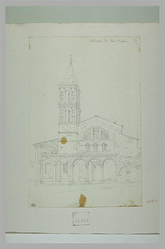 Nepi : façade de la cathédrale
