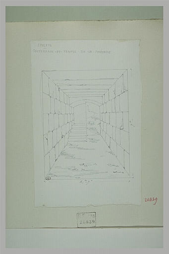 Spolète : souterrain du Temple de la Concorde