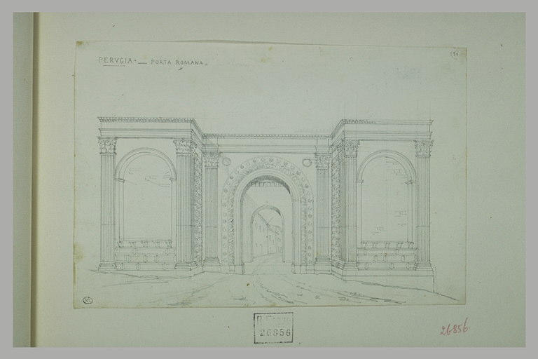Pérouse : Porte Romaine