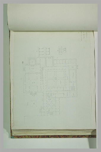 Arezzo : plan de la Chiesa di Badia