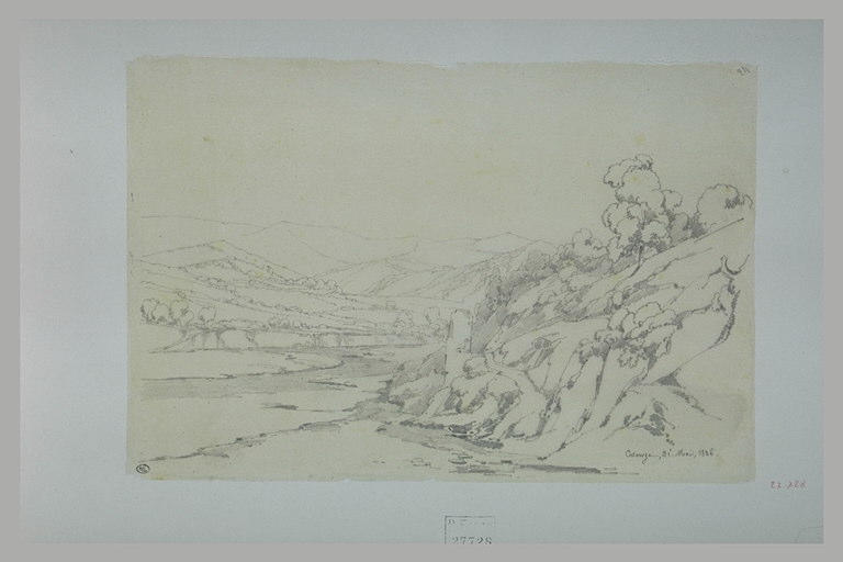 Vallée aux environs de Cosenza