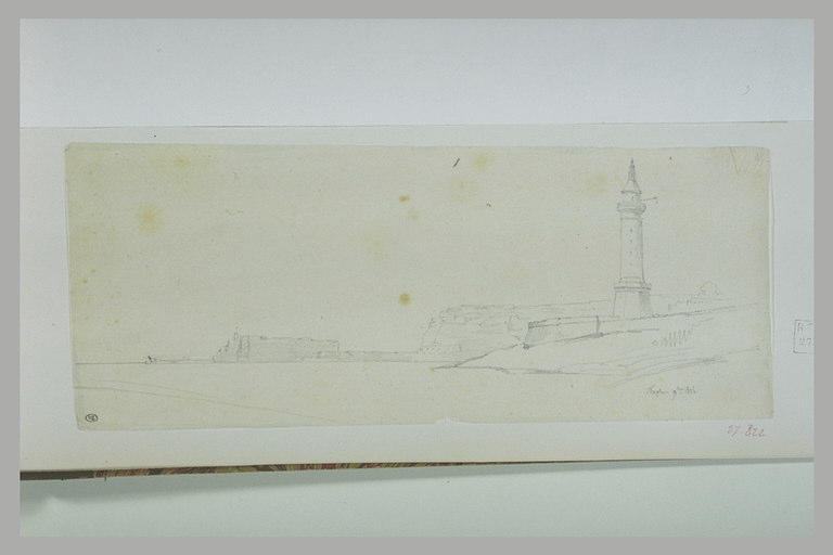 Baie de Naples, avec son phare