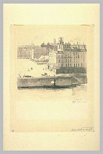 Vue du Quai des Orfèvres