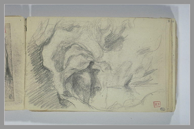 Copie d'après le Sacrifice d'Abraham de Rubens, au Louvre