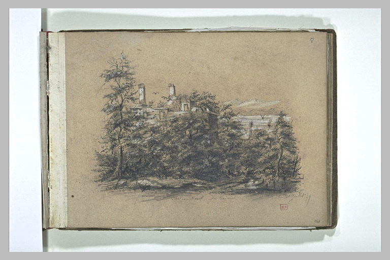 Château dans un bois