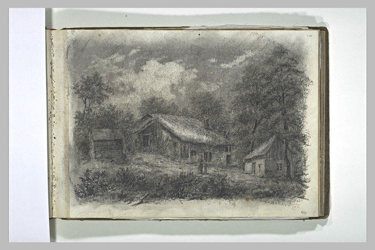 Hameau dans la forêt