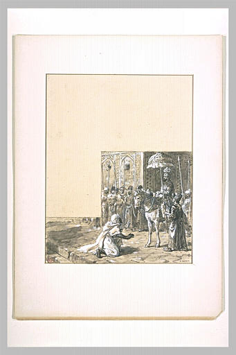 Antar devant Cosroès