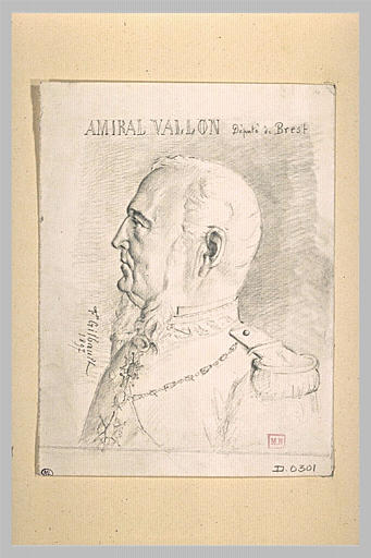 L'Amiral Vallon, député de Brest