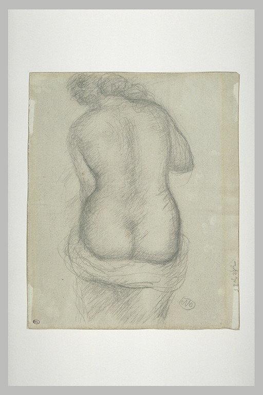 Femme nue, vue de dos