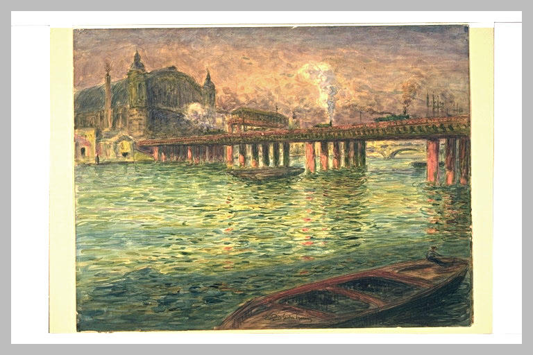 Le Pont de Cannon Street à Londres