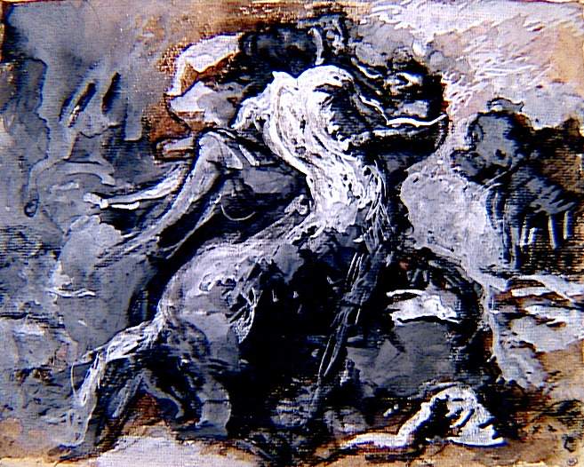 Centaure enlevant une femme