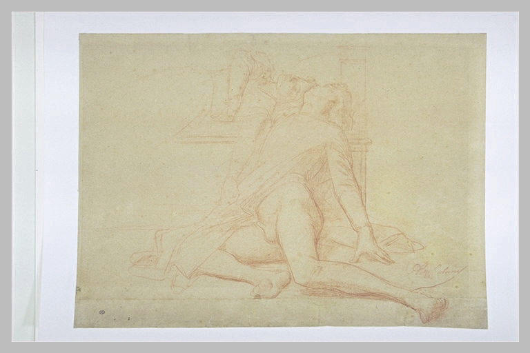 Etude pour Paolo et Francesca