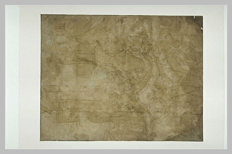 Scène de l'Histoire ancienne : la vengeance de la femme d'Orgiagonte ?