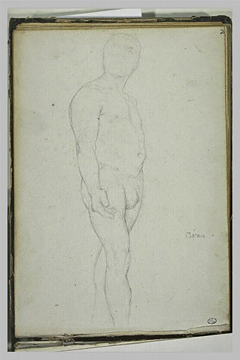 Etude d'homme nu