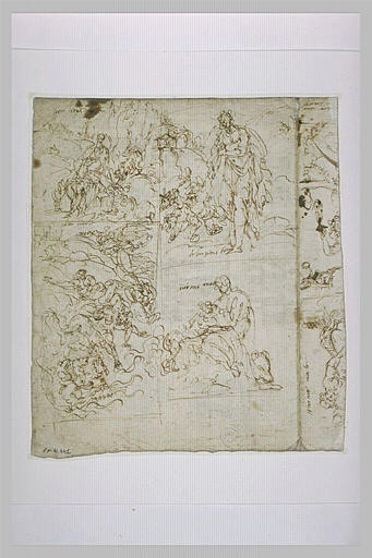 Six compositions mythologiques