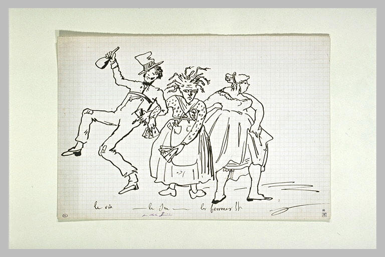 Le vin, le jeu, les femmes