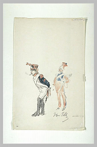 Deux soldats de l'Empire
