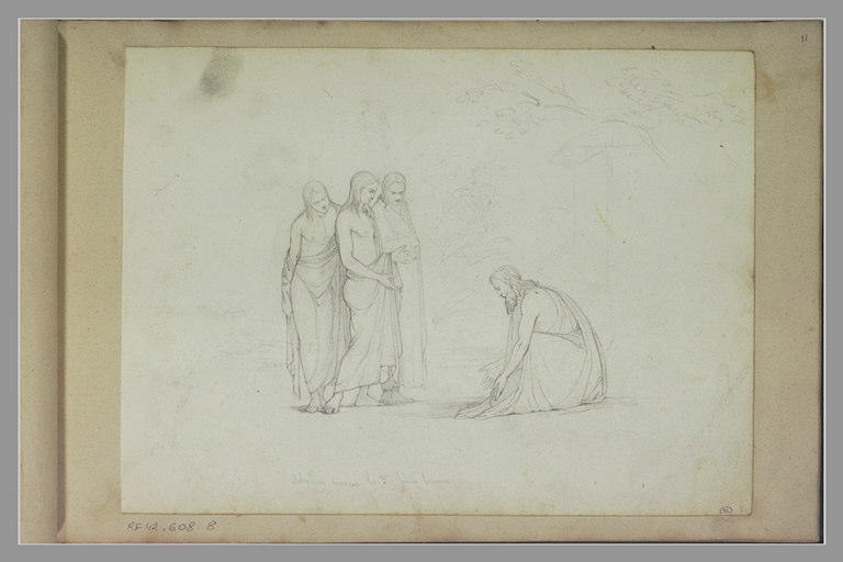Abraham recevant la visite des trois anges
