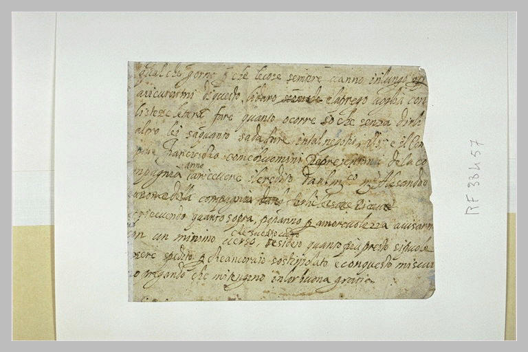 Texte manuscrit