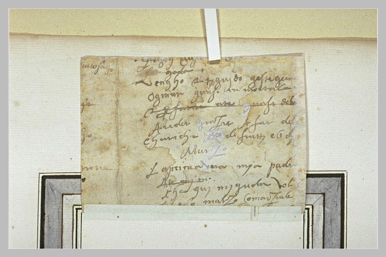 Texte manuscrit