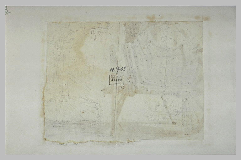 Etude pour une charrette