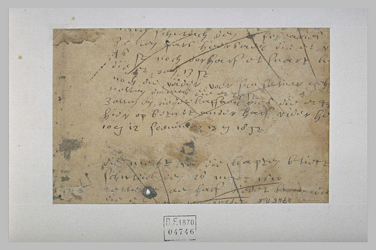 Passage d'un ancien livre de compte