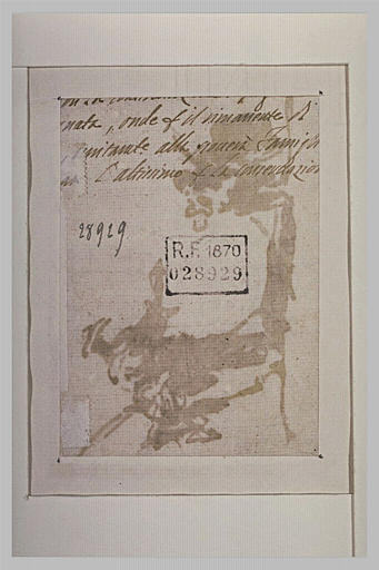 Fragment de texte manuscrit