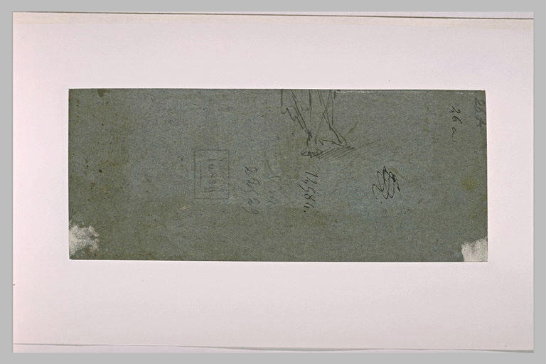 Fragment de la partie inférieure d'une figure