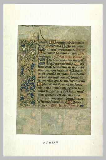 Texte manuscrit
