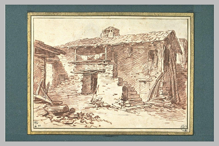 Vue d'une maison
