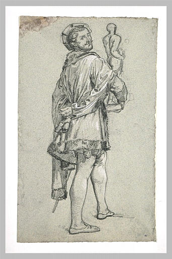 Benvenuto Cellini debout