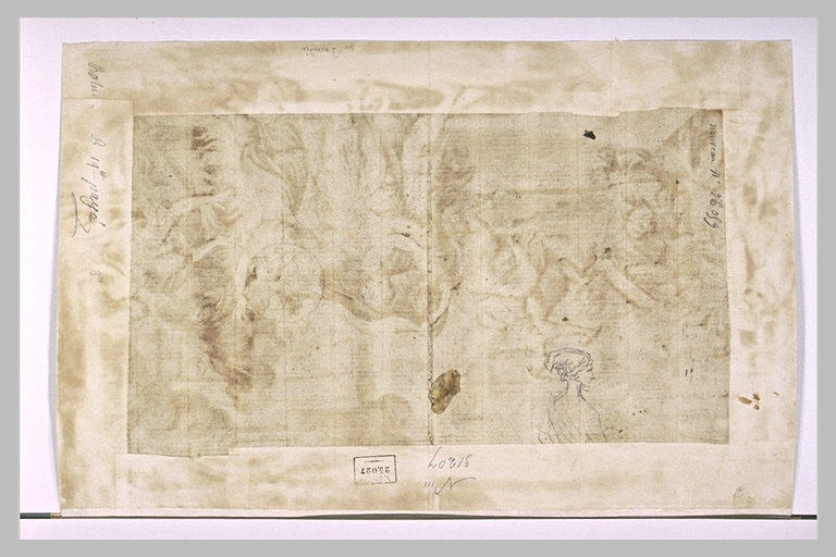 Demi-figure tournée vers la droite