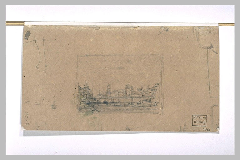 Vue d'un port