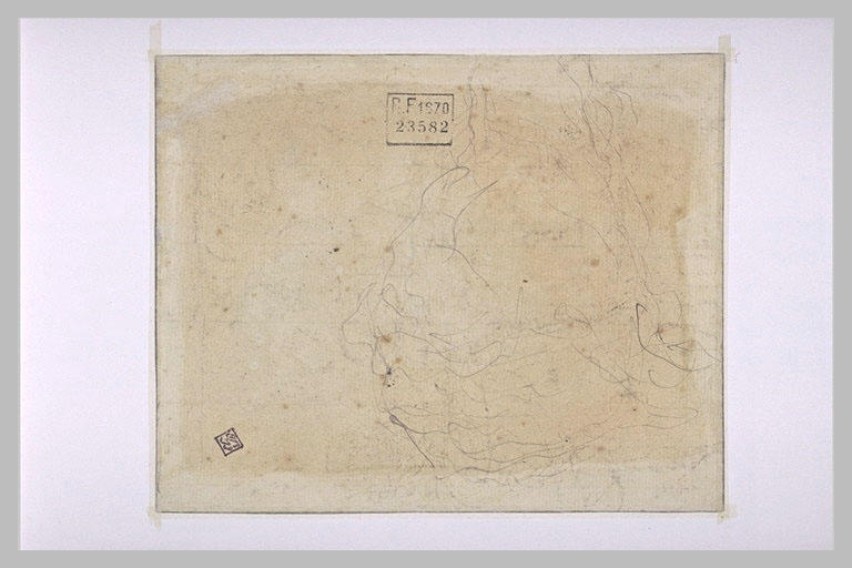 Buste de jeune femme de profil