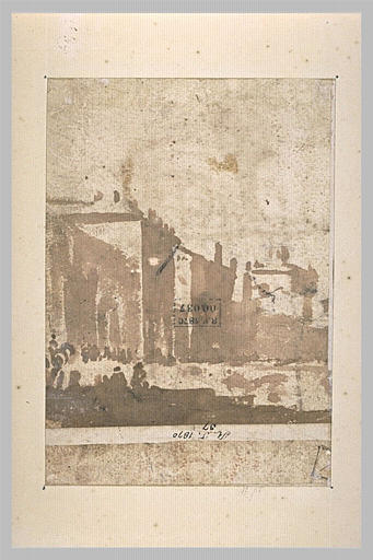 Façades de bâtiment (?)