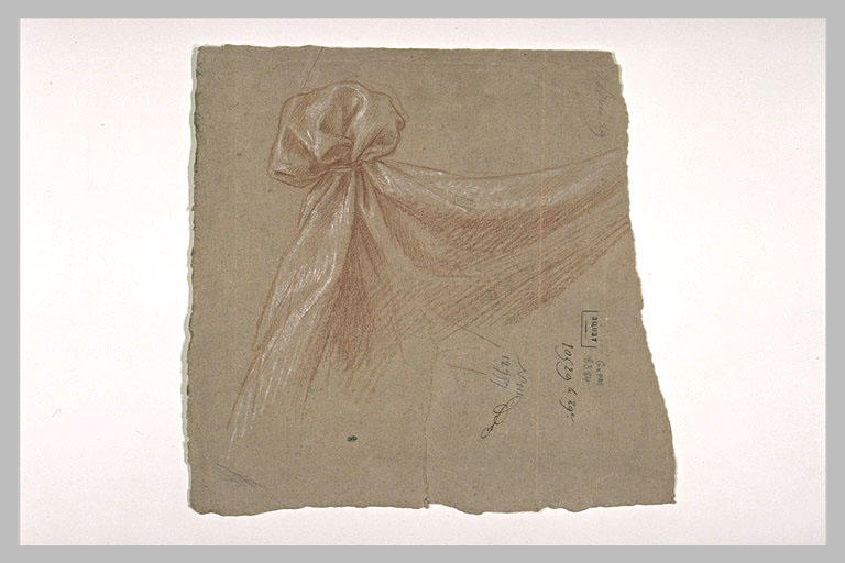 Etude de draperie