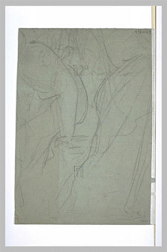 Etude de draperie