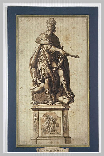Projet pour la statue du roi Henri IV à Saint Jean de Latran