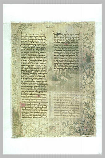 Page enluminée