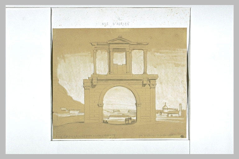 Athènes, la Porte d'Hadrien