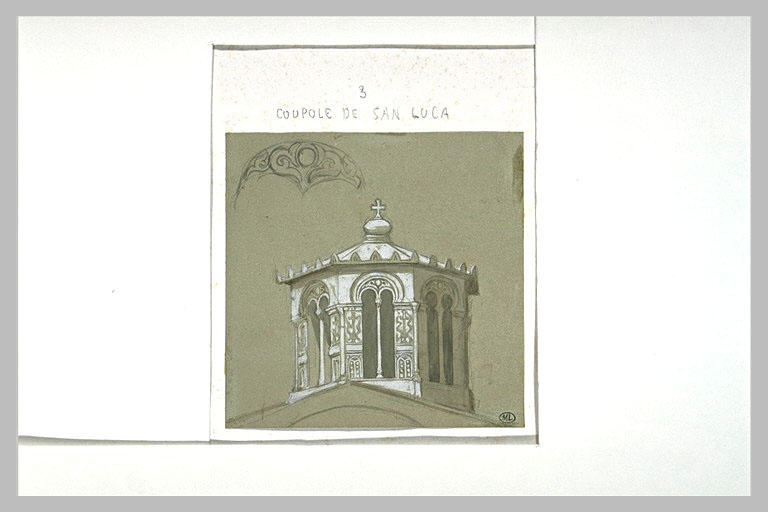 Coupole de l'église de Saint-Luc-en-Phocide