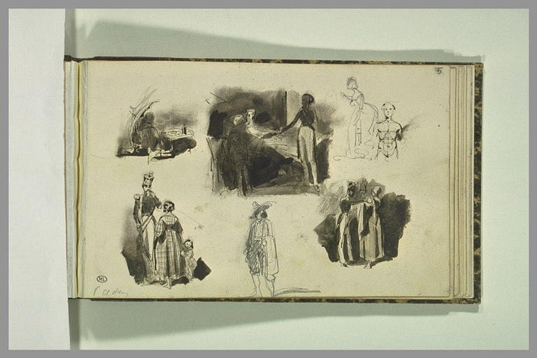 Scènes et personnages