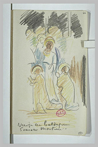 La Vierge au baldaquin