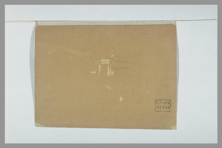 Fronton de l'église de Bourg-la-Reine