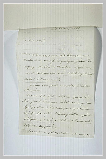 Lettre manuscrite