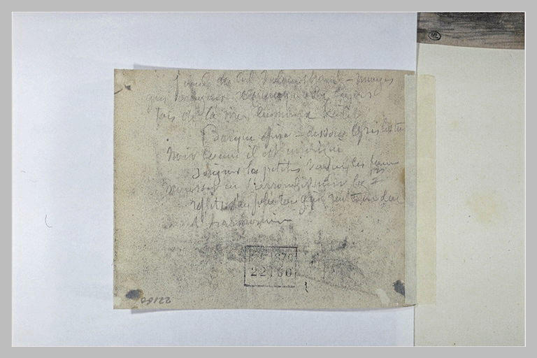 Annotations manuscrites