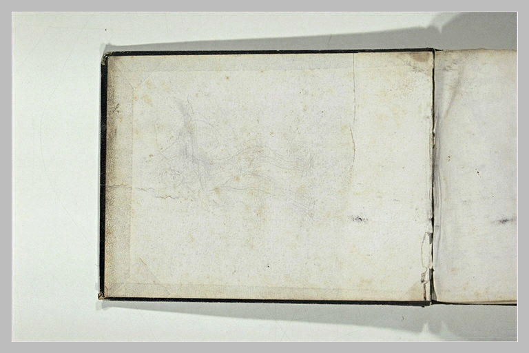 Homme nu, bandant son arc