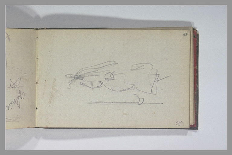 Silhouette d'un soldat, de profil