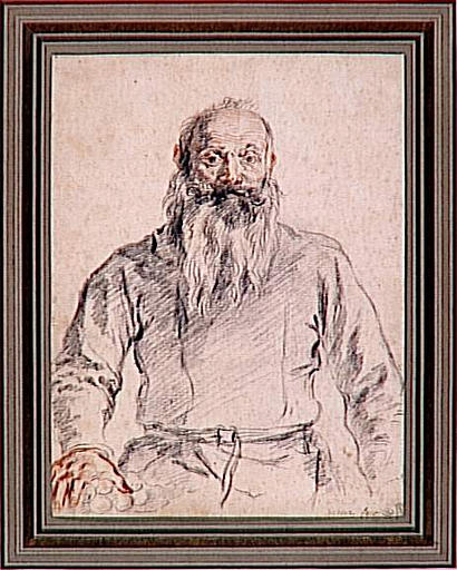 LE FRERE SIMON, PORTIER DE L'ABBAYE DE VALLOMBROSA